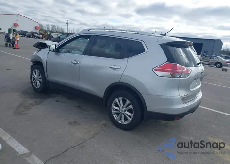 2015 Nissan Rogue Sv from USA, damaged, VIN KNMAT2MV2FP541290